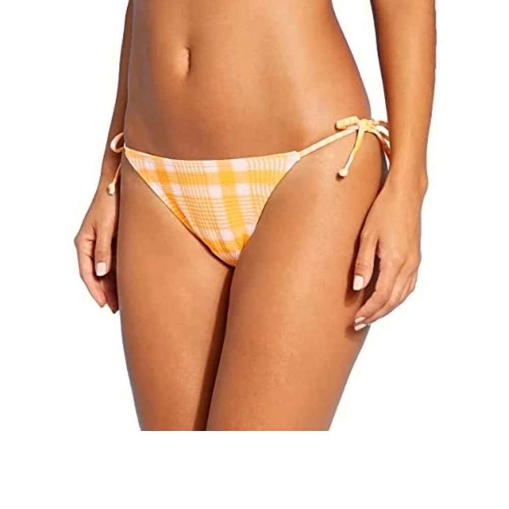NWOT Xhilaration Ribbed String Bikini Bottom - XLarge